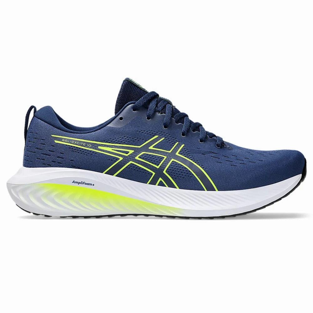 ASICS Men's Gel Excite 10 Running Shoe (Blue Expanse/Safety Yellow) Asics Tiger Basketball Shoes
