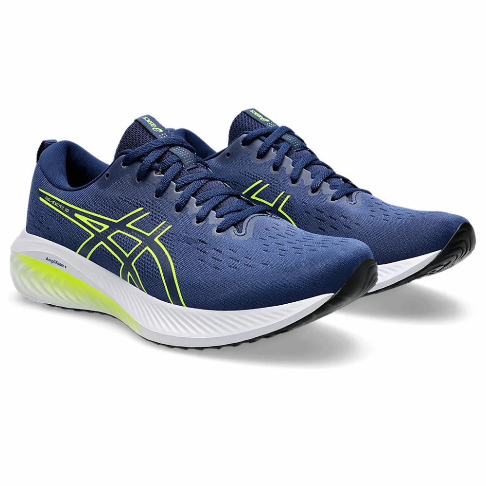 ASICS Men's Gel Excite 10 Running Shoe (Blue Expanse/Safety Yellow) Asics Gel-kayano 14 Shoes