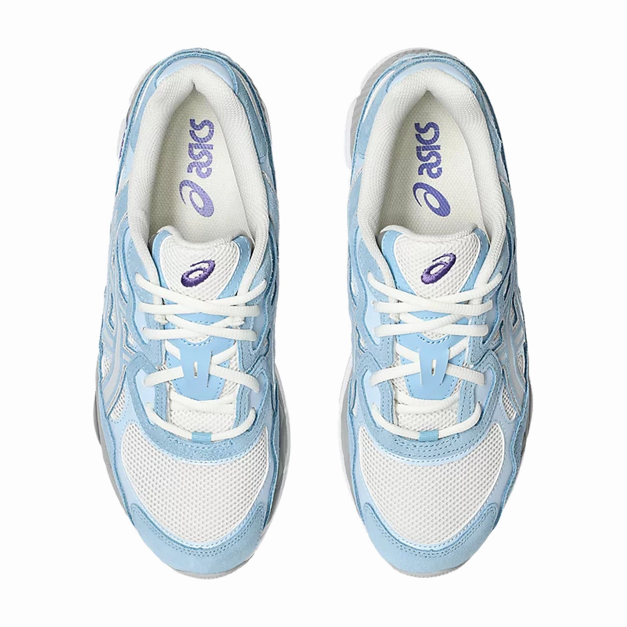 Novak Djokovic Asics Tennis Shoes ASICS Men's GEL-NYC (Cream/Arctic Sky)