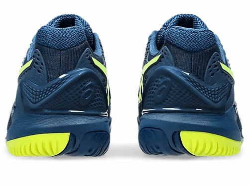 Asics Gel-excite 2 Running Shoe ASICS MEN'S GEL-RESOLUTION 9 - (MAKO BLUE/SAFETY YELLOW)