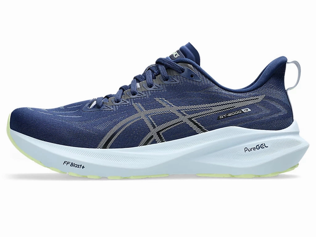 Asics Men's GT-2000 13 Standard (D) Running Shoes in Blue Expanse/Grey Blue Running Shoes Dsw