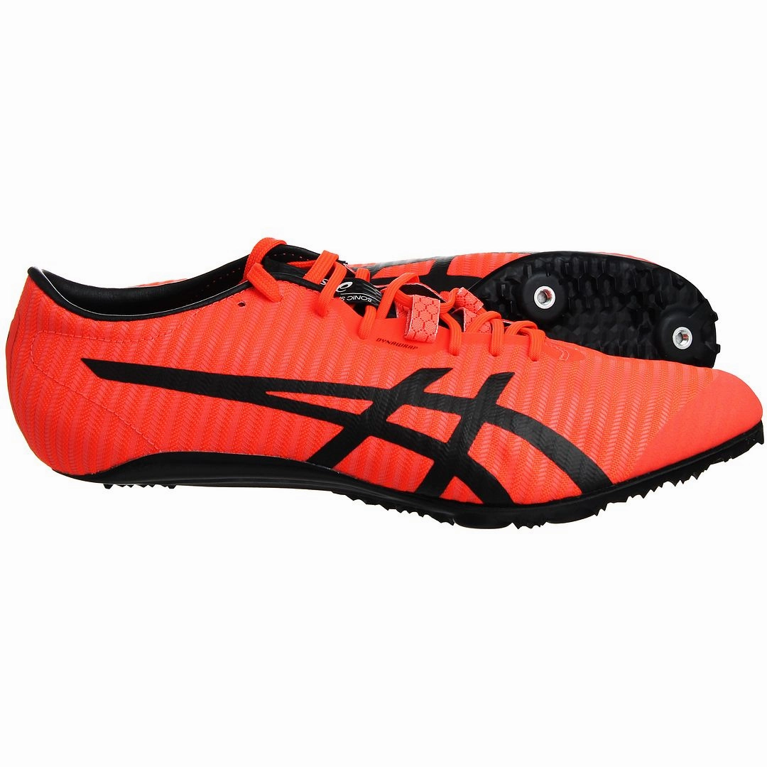 Asics SonicSprint Elite 2 Track and Field Mens Orange Shoes Asics Gel-contend 9 Running Shoes Reviews