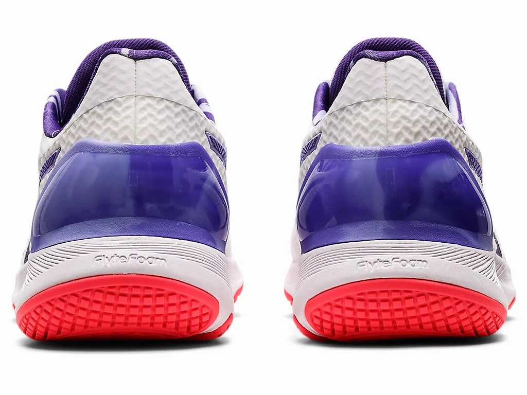 Asics Netburner Super FF Womens White/Gentry Purple Asics Omniflex Pursuit Wrestling Shoes