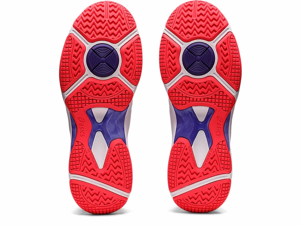 Best Asics Neutral Running Shoes Asics Netburner Super FF Womens White/Gentry Purple