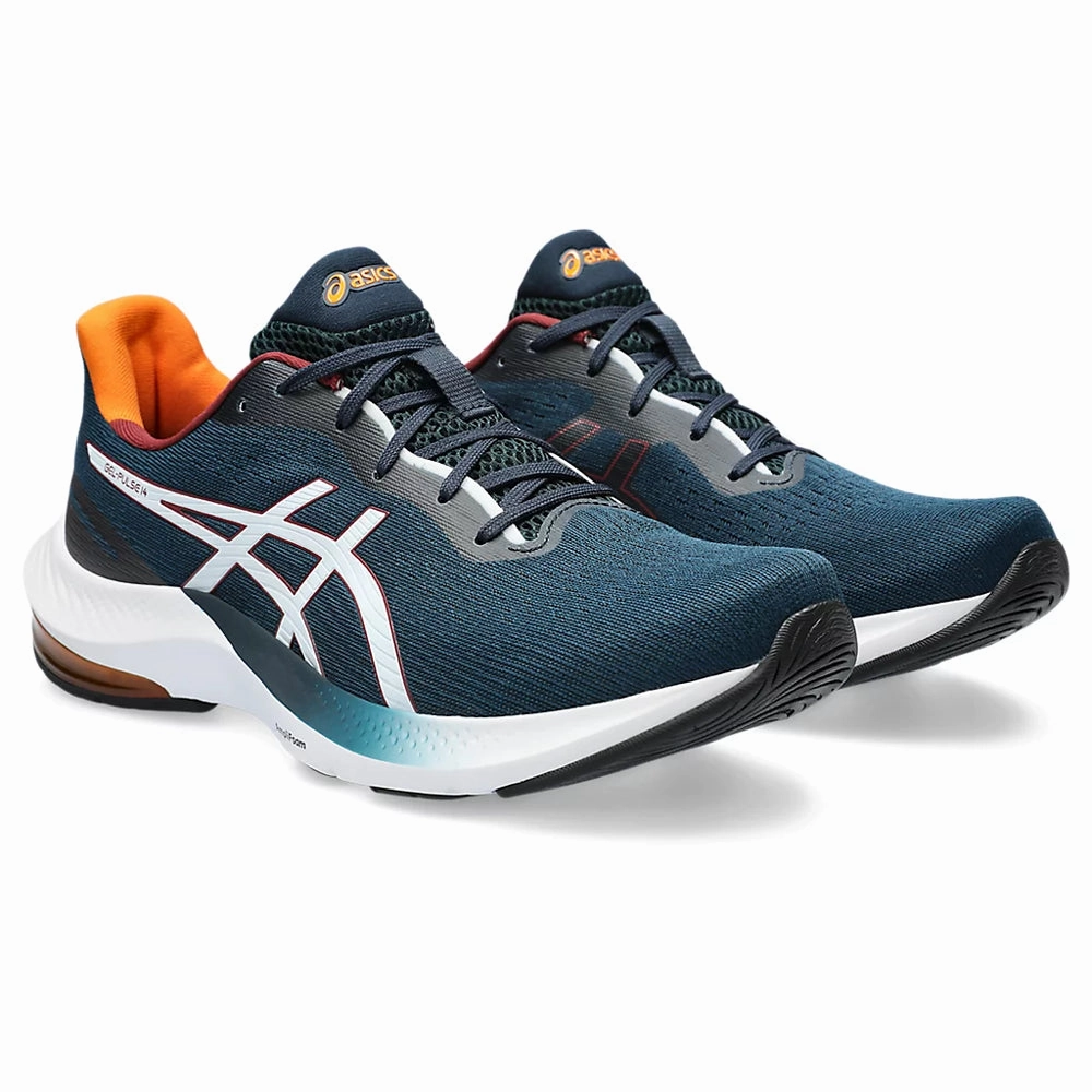 Cheap Shoes Asics ASICS GEL-PULSE 14 (M) - MAKO BLUE/WHITE RUNNING SHOES