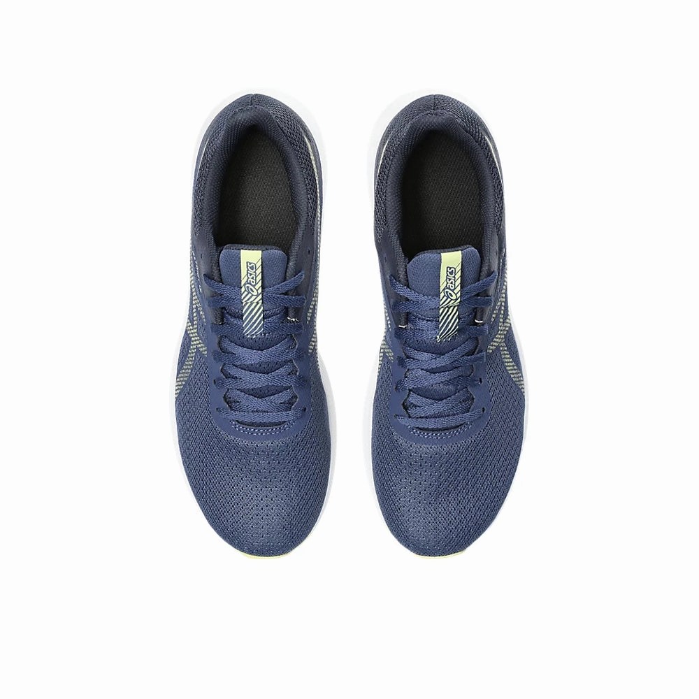 Men's Asics Tiger Shoes ASICS PATRIOT 13 (M) - DEEP OCEAN/GLOW YELLOW RUNNING SHOES