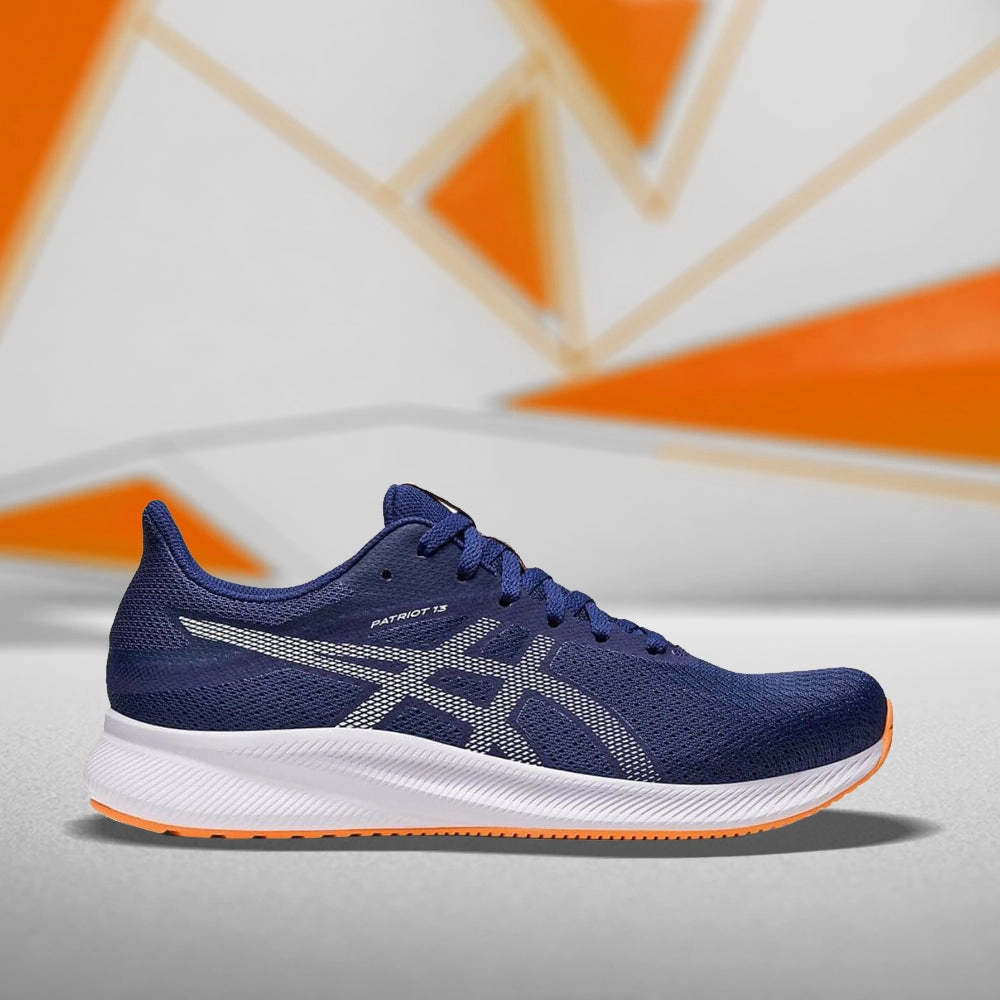 Asics Running Shoes Gel Nimbus 14 ASICS PATRIOT 13 (M) - INDIGO BLUE/WHITE RUNNING SHOES