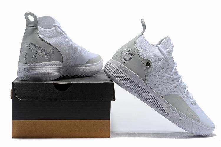 Jordan Burroughs Asics Wrestling Shoes Nike Zoom KD11 White Grey Men Shoes Sneaker Sale Size US 7-12