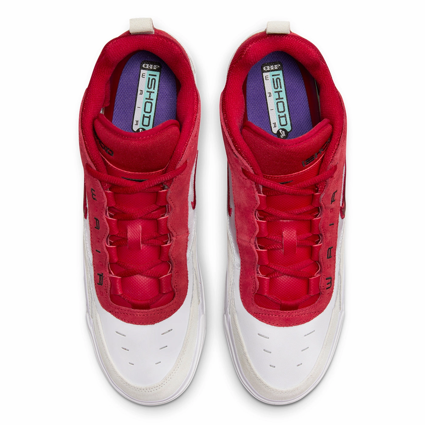 Nike SB Air Max Ishod Shoes - White / Varsity Red - Summit White Comfortable ASICS Shoes