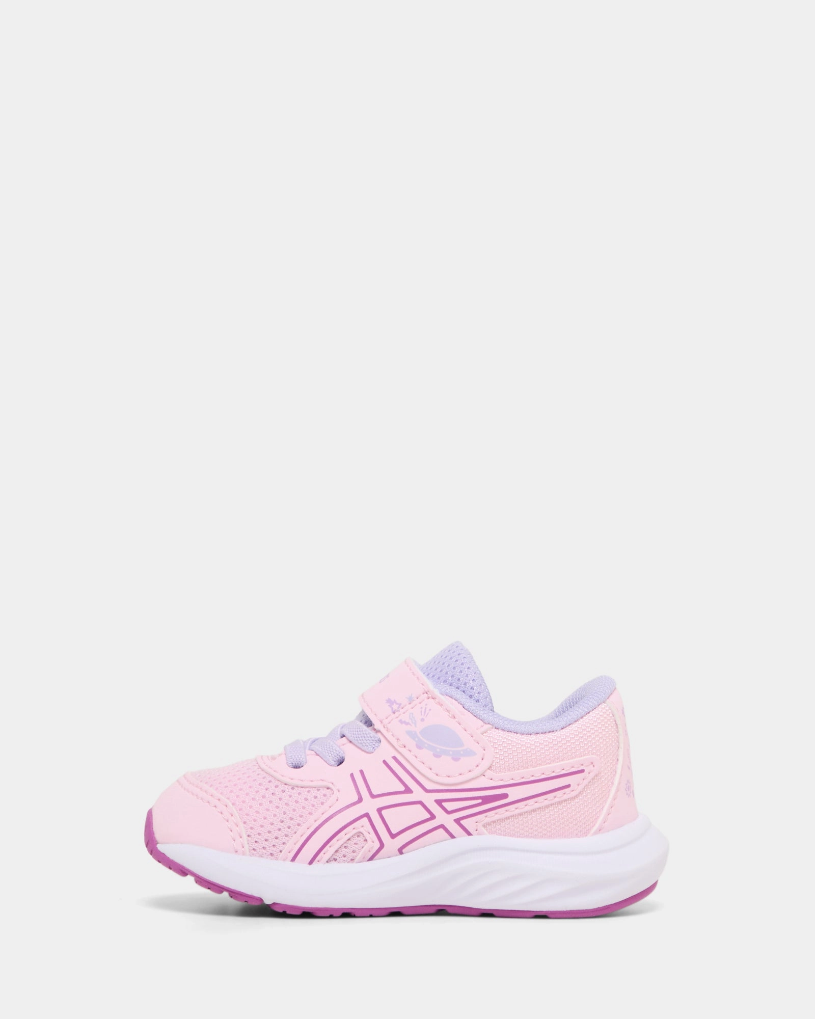 Asics Walking Tennis Shoes Contend 9 School Yard Inf G Cotton Candy/Bold Magenta