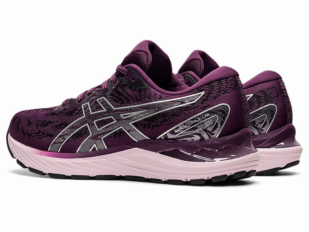 Asics Women's GEL-CUMULUS 23 - DEEP PLUM/PURE SILVER Asics Winter Shoes