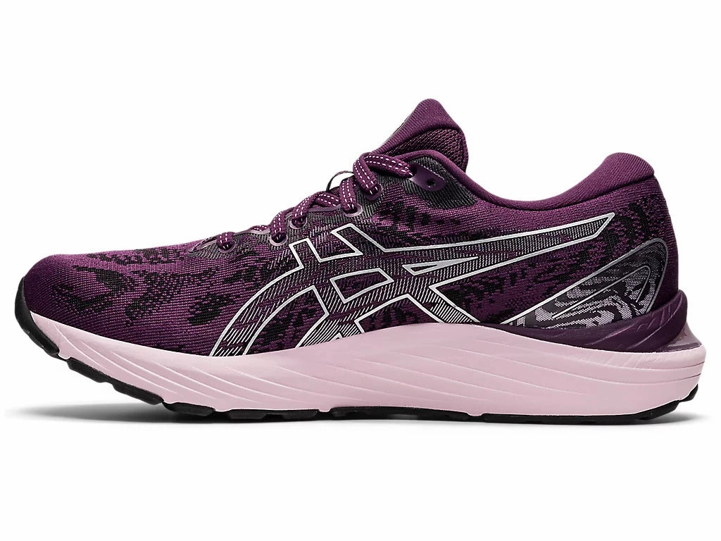 Best Asics Shoes For Bunions Asics Women's GEL-CUMULUS 23 - DEEP PLUM/PURE SILVER