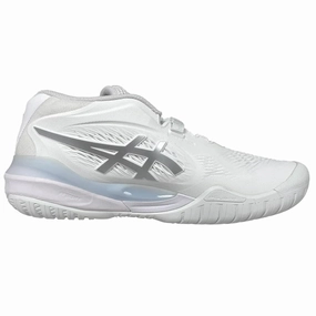 Asics Wrestling Shoes Size 8 ASICS WOMEN'S GEL-RESOLUTION X (WHITE/PURPLE SILVER)