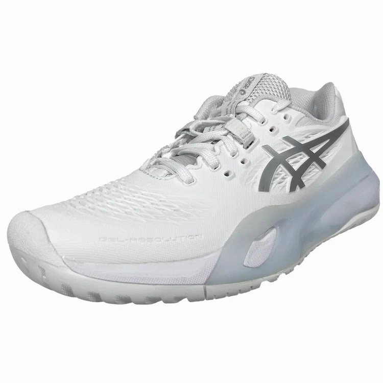 Asics Gt-1000 8 Shoes ASICS WOMEN'S GEL-RESOLUTION X (WHITE/PURPLE SILVER)