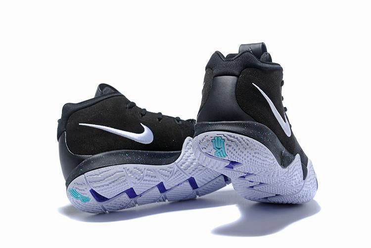 Asics Tennis Shoes For Tennis Nike Kyrie 4 Black White Men Basketball Shoes Sale Size US 7,8,8.5,9.5,10,11,12
