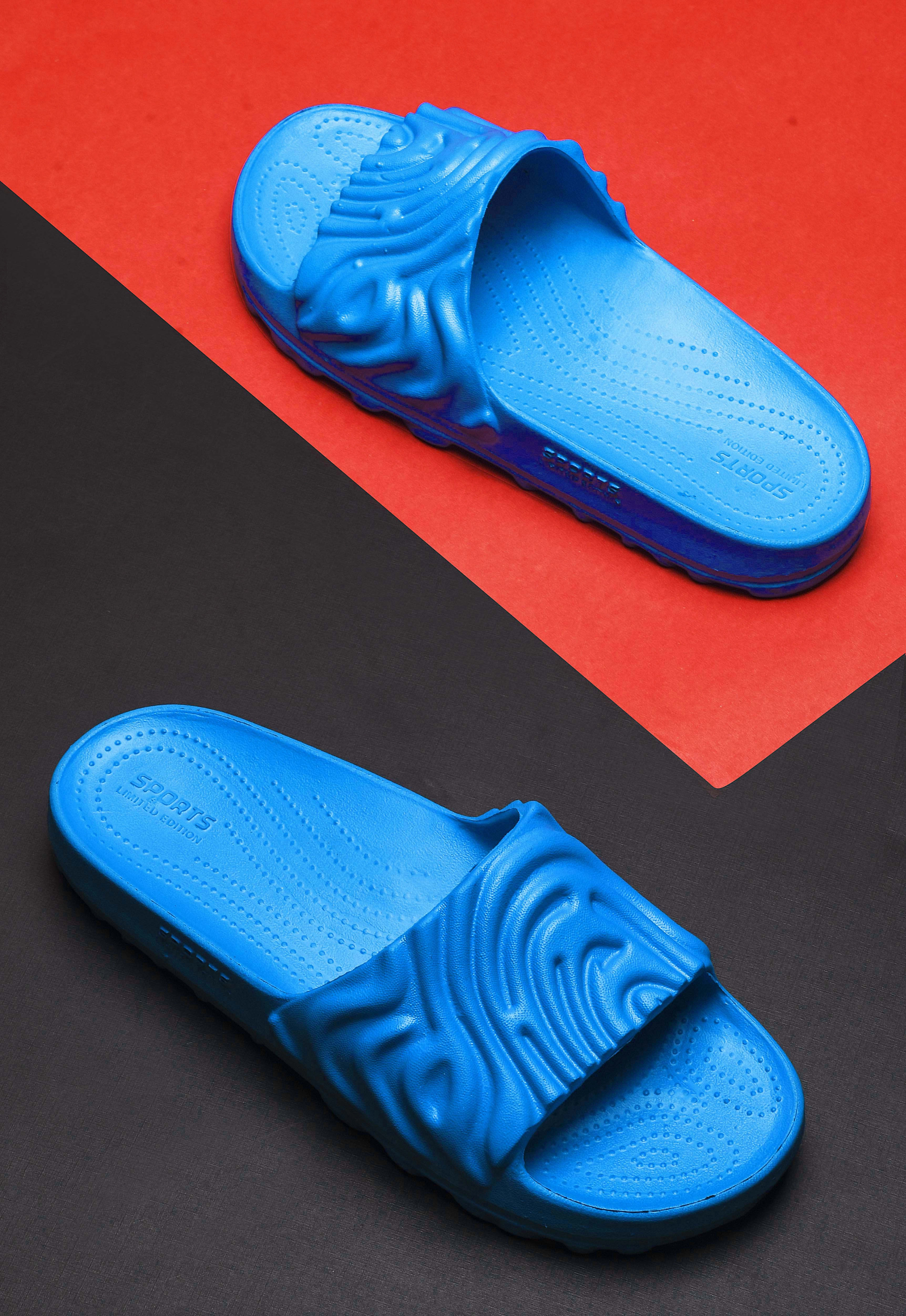 Fuzzy Slippers Socks Bersache Extra Soft Classic Casual with  Regular wear with Ultra Soft & Flexibility Technology Clogs for Men's & Boy's 6048-Blue