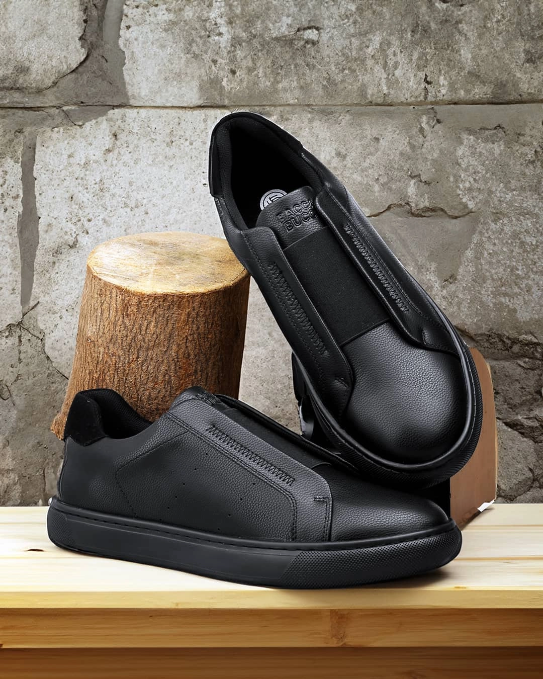 Best Winter Shoes For Flat Feet Bacca Bucci BOARDROOM Vegan Leather Sneakers