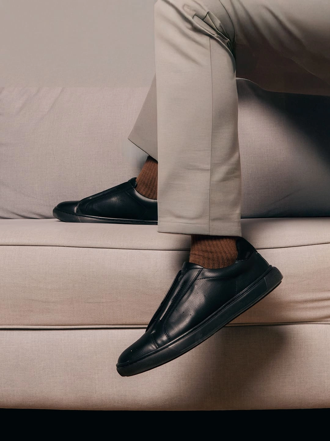 Best Running Shoes For With Flat Feet Bacca Bucci BOARDROOM Vegan Leather Sneakers