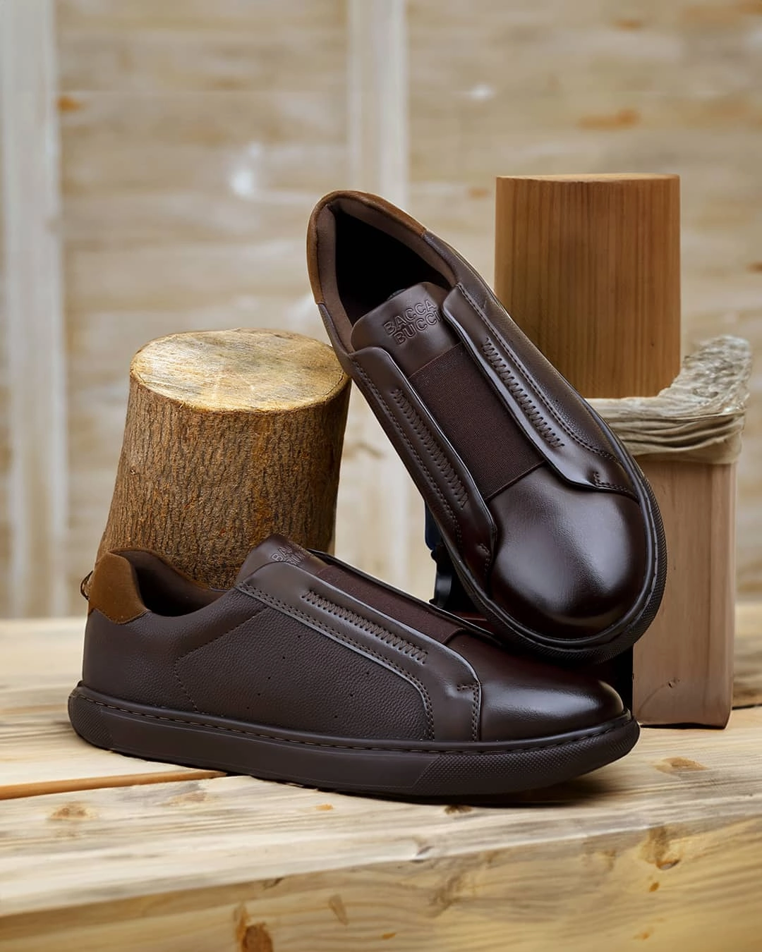 Best Shoe Insoles For Flat Feet Bacca Bucci BOARDROOM Vegan Leather Sneakers