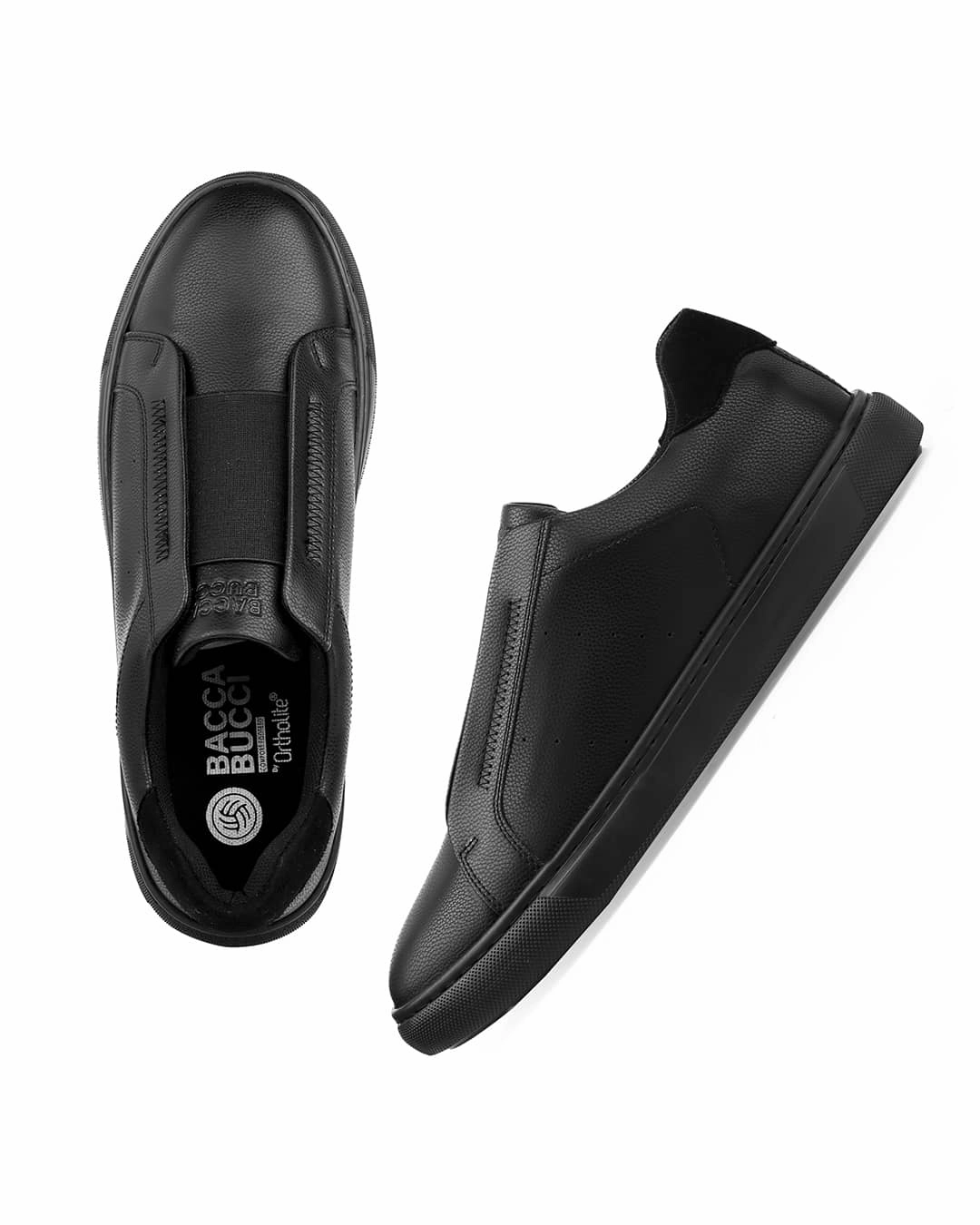 Heels To Flats Convertible Shoes Bacca Bucci BOARDROOM Vegan Leather Sneakers