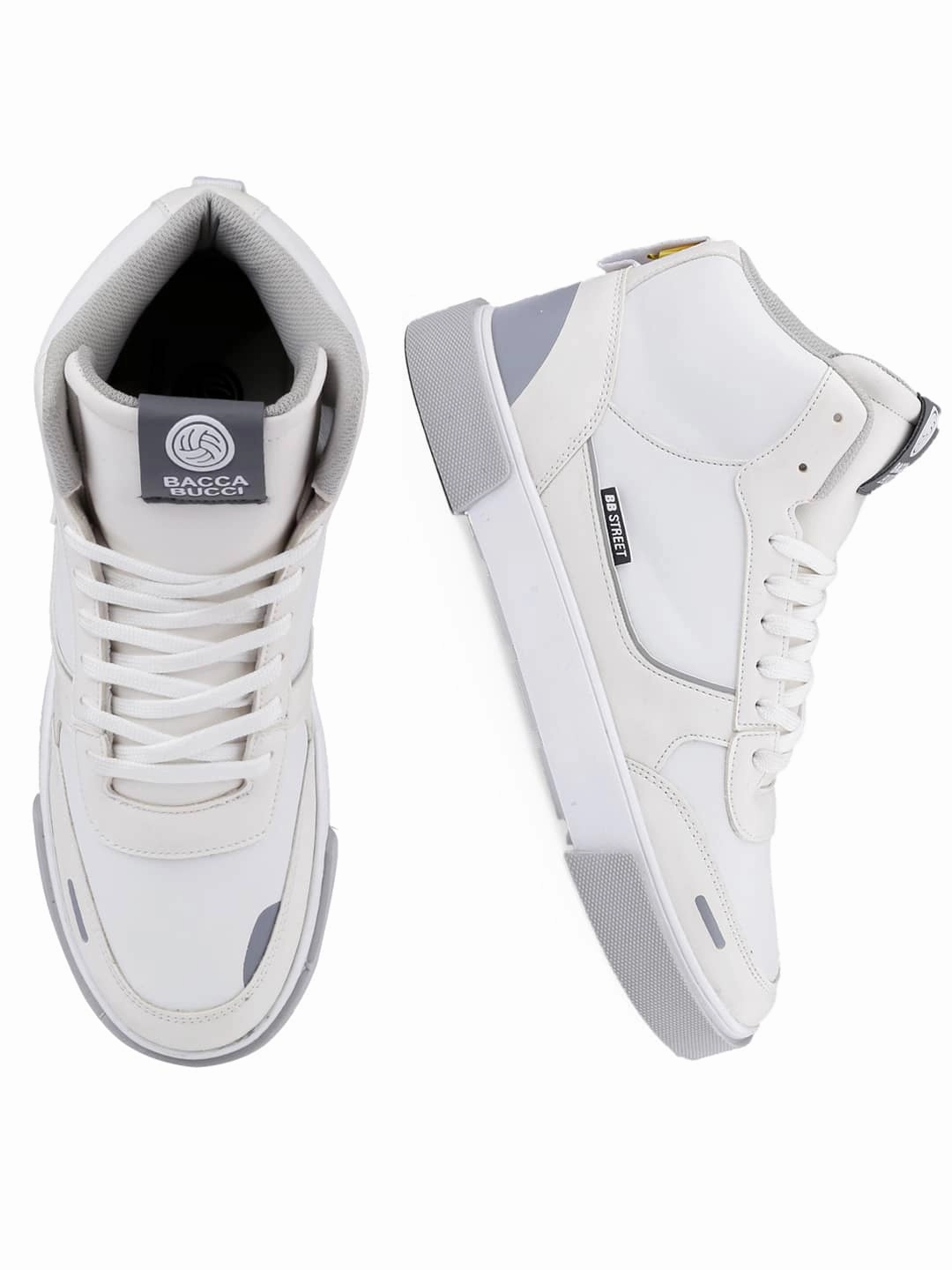 High Platform Sneakers Bacca Bucci High-top SKYLINE SOARER Men's Sneakers - Gen Z Style Elevation