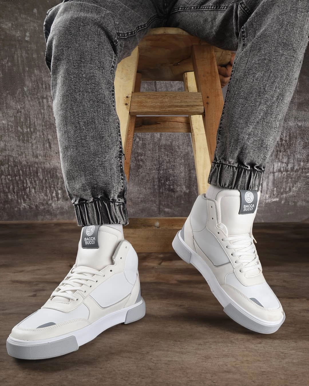 Bacca Bucci High-top SKYLINE SOARER Men's Sneakers - Gen Z Style Elevation Carhartt Work Sneakers