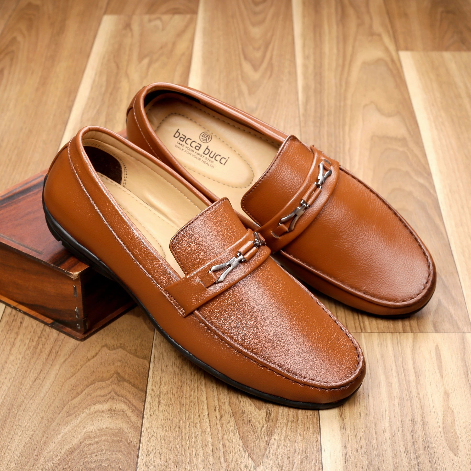 Bacca Bucci Men's LUNA Casual Slip-On Loafers Moccasins Lightweight Driving Shoes Styles Of Loafers