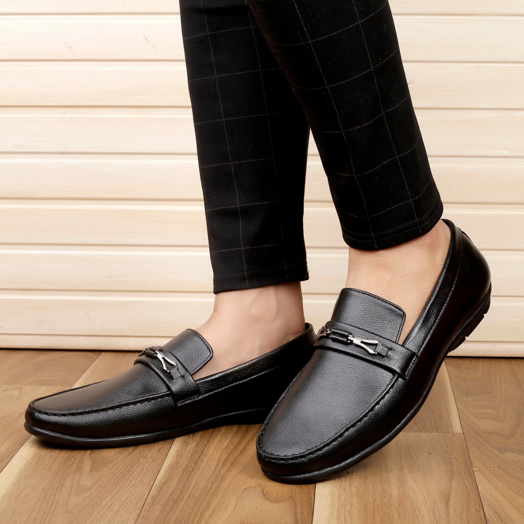 No Show Socks Loafers Bacca Bucci Men's LUNA Casual Slip-On Loafers Moccasins Lightweight Driving Shoes
