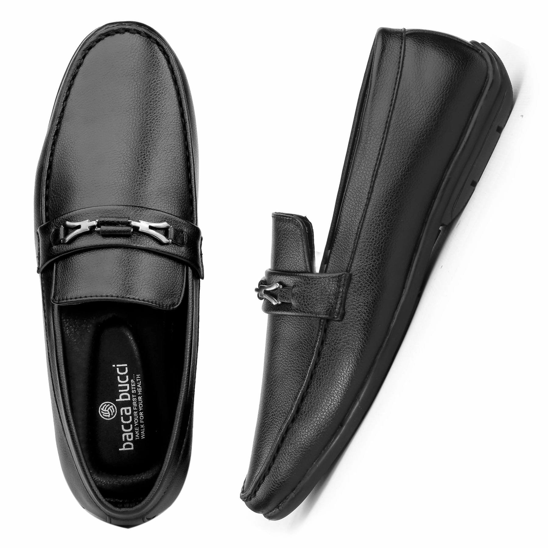 Bacca Bucci Men's LUNA Casual Slip-On Loafers Moccasins Lightweight Driving Shoes Martens Loafers