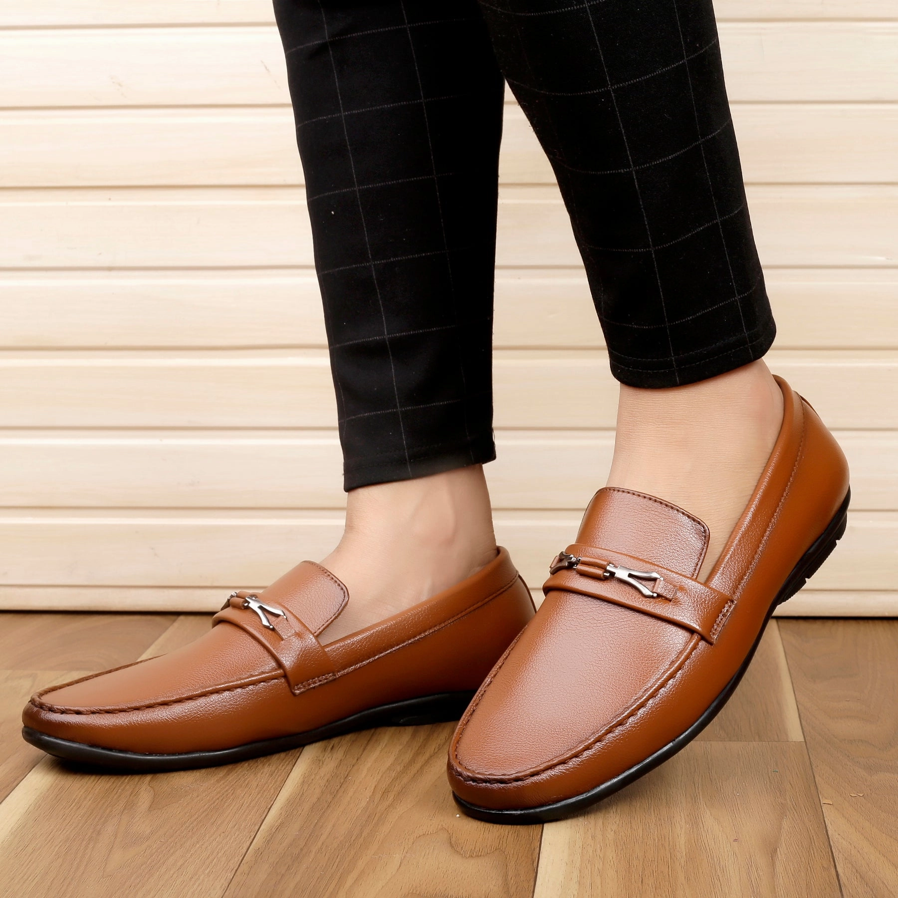 Made In Usa Loafers Bacca Bucci Men's LUNA Casual Slip-On Loafers Moccasins Lightweight Driving Shoes