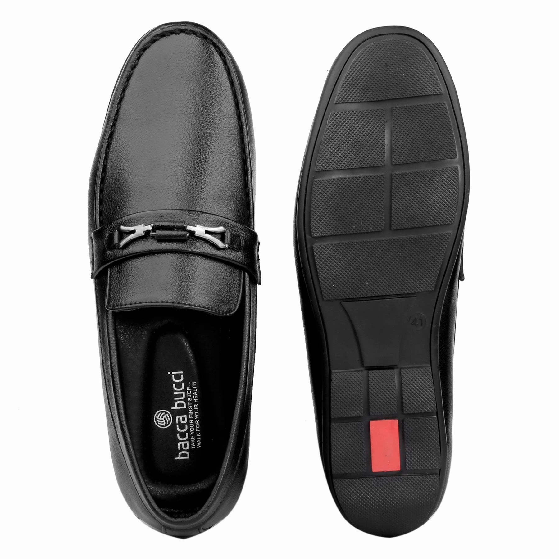 Bacca Bucci Men's LUNA Casual Slip-On Loafers Moccasins Lightweight Driving Shoes Khaite Loafers