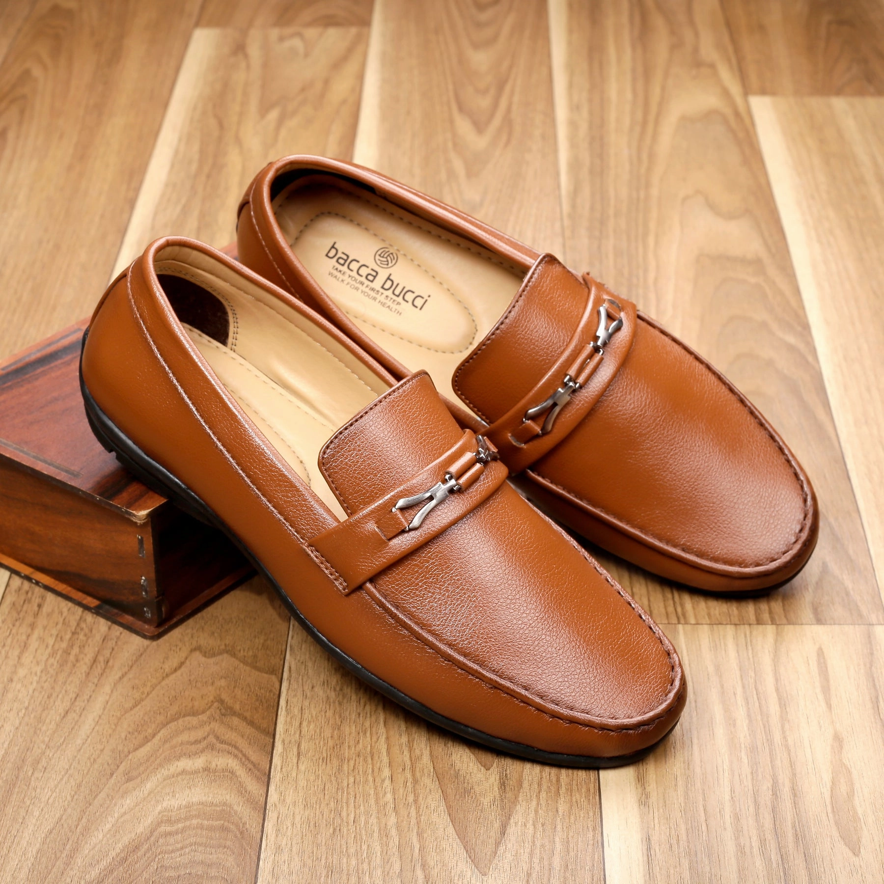 Bacca Bucci Men's LUNA Casual Slip-On Loafers Moccasins Lightweight Driving Shoes Breaking In Loafers