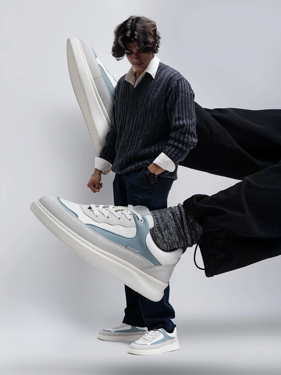 Bcbs Silver Sneakers Program Bacca Bucci VIBE-STEP Men's Low-Top Sneakers