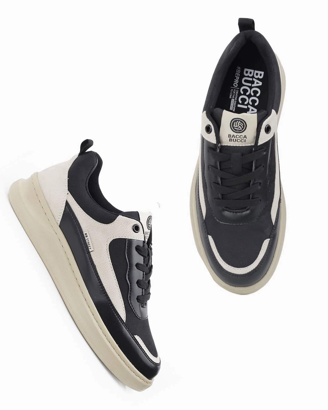 Bacca Bucci VIBE-STEP Men's Low-Top Sneakers Veja Leather Sneakers