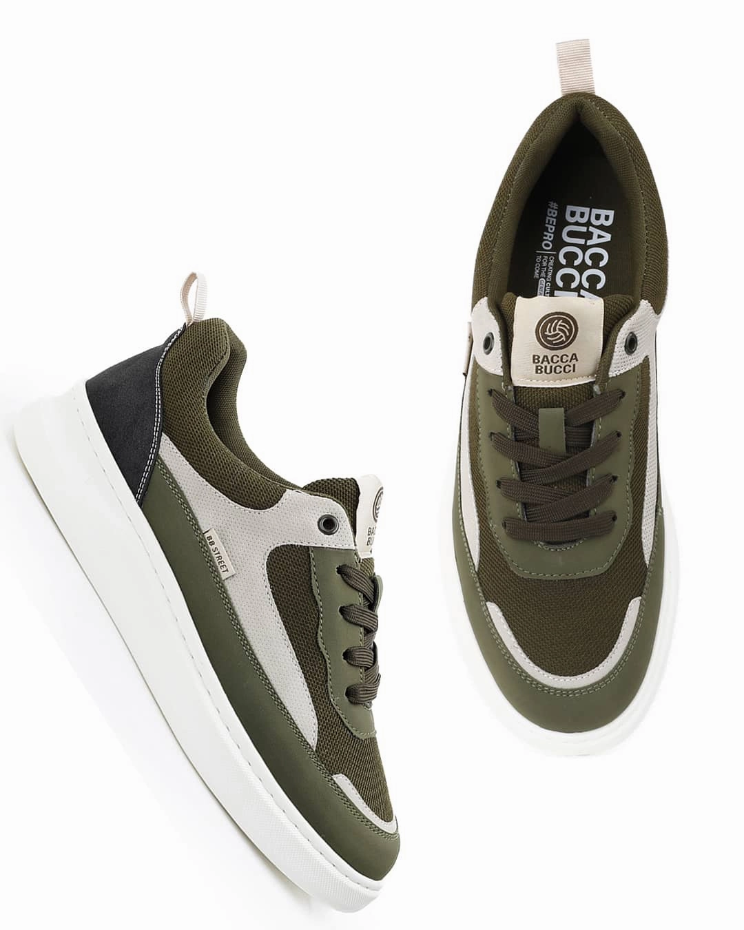 Celebrity Sneakers Bacca Bucci VIBE-STEP Men's Low-Top Sneakers