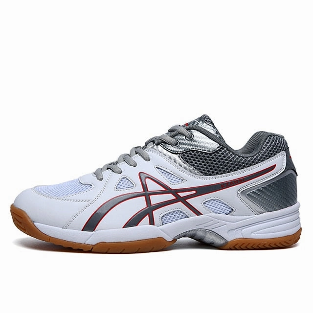 Badminton Sneakers Light Tennis Shoes Men Volleyball Footwears Sneakers With Thick Sole