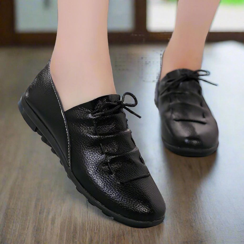 1950s Loafers Stylish Slip-On Shoes for Bunion Relief