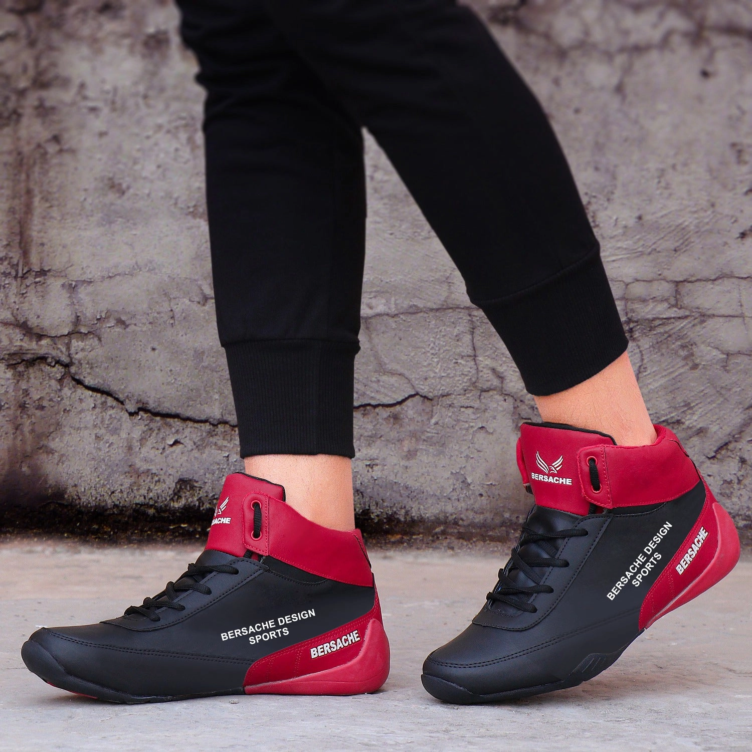 Bersache Casual Shoe With High Quality Sole(Red)    -   9015 Beachwear Slippers