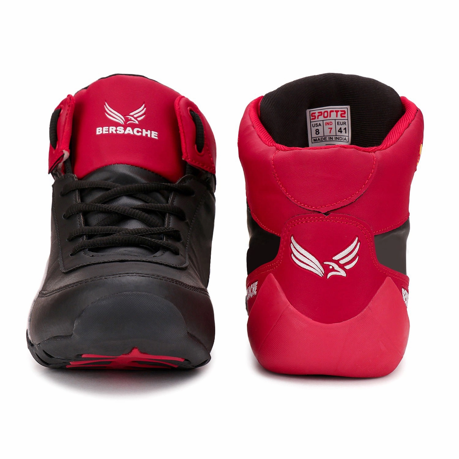 Bersache Casual Shoe With High Quality Sole(Red)    -   9015 Extra Wide House Slippers