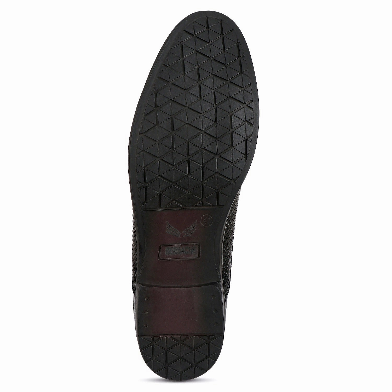 Bersache Comfortable Formal Outdoor Stylish Officewear Partywear Shoes For Men 9095(Black) Slippers Closed Toe