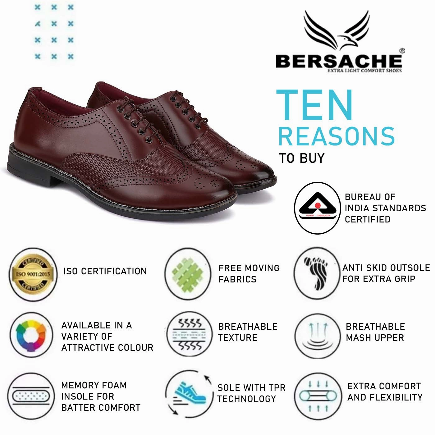 Bersache Comfortable Formal Outdoor Stylish Officewear Partywear Shoes For Men 9100 (Tan) Moccasin Slippers Size 8