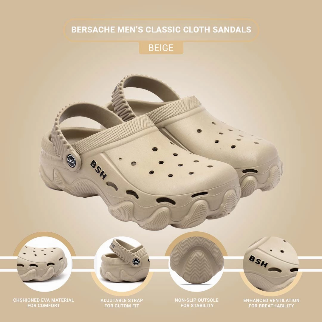 Harry Potter Slippers Ladies Bersache Extra Soft Classic Casual with  Regular wear with Ultra Soft & Flexibility Technology Clog's for Men's & Boy's (6089-(Beige)