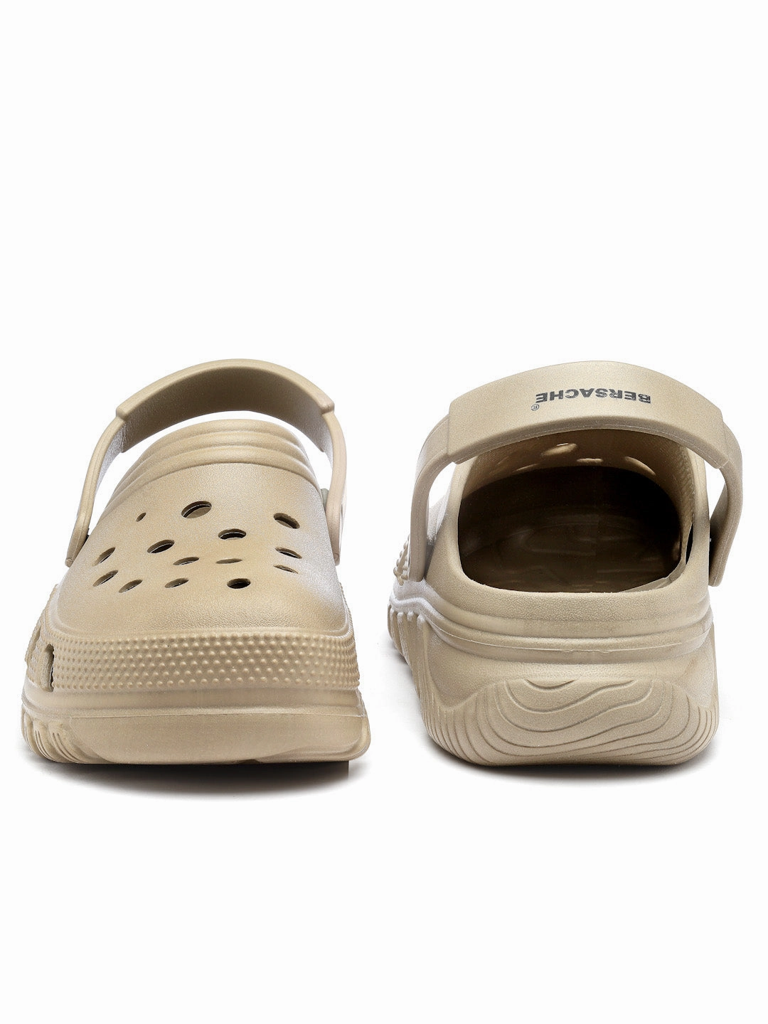 Slippers With Removable Sole Bersache Extra Soft Classic Casual with  Regular wear with Ultra Soft & Flexibility Technology Clog's  for Men's & Boy's (6091-Beige)