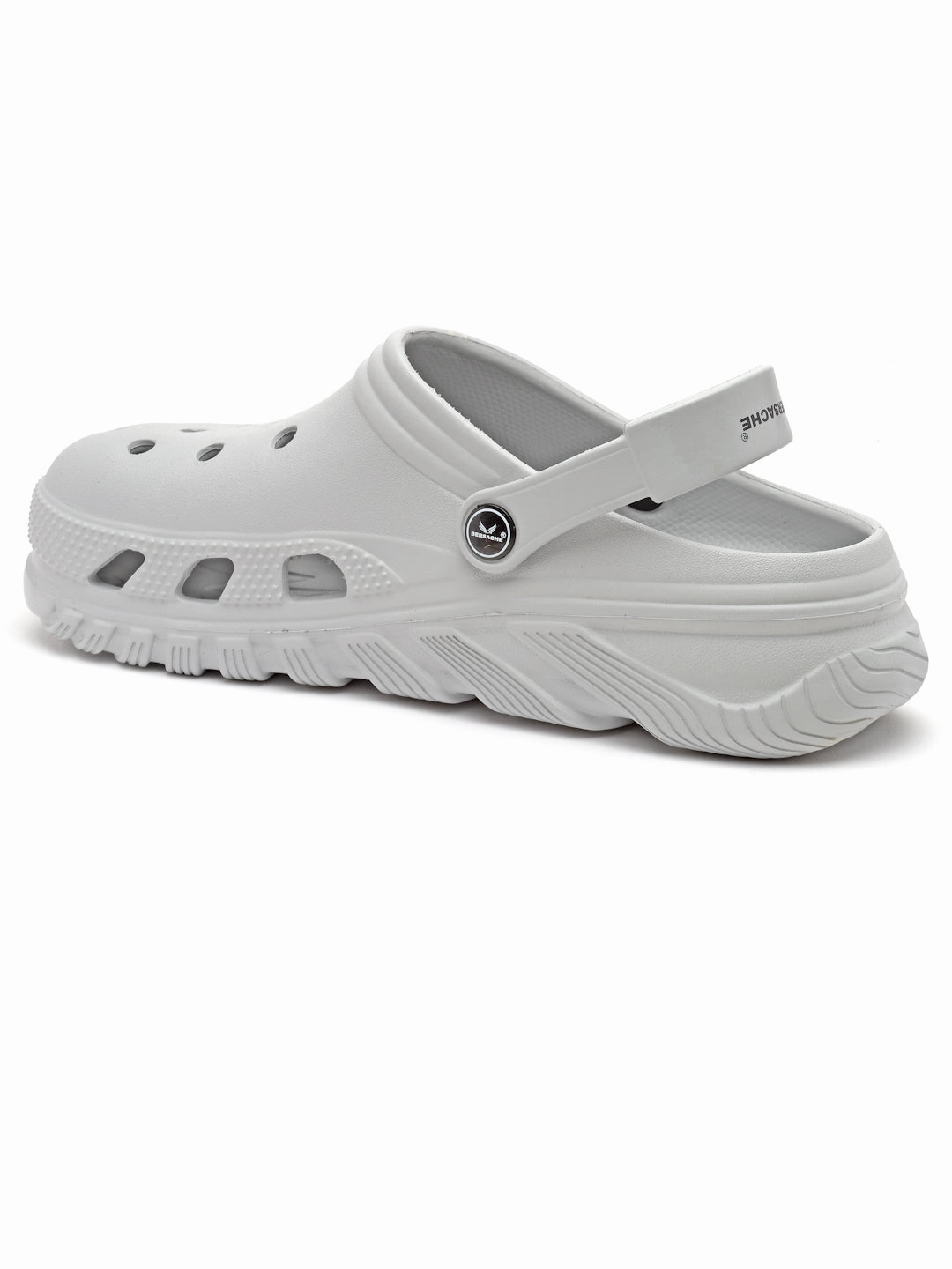 Fur Lined Slippers Bersache Extra Soft Classic Casual with  Regular wear with Ultra Soft & Flexibility Technology Clog's for Men's & Boy's (6092-Grey)