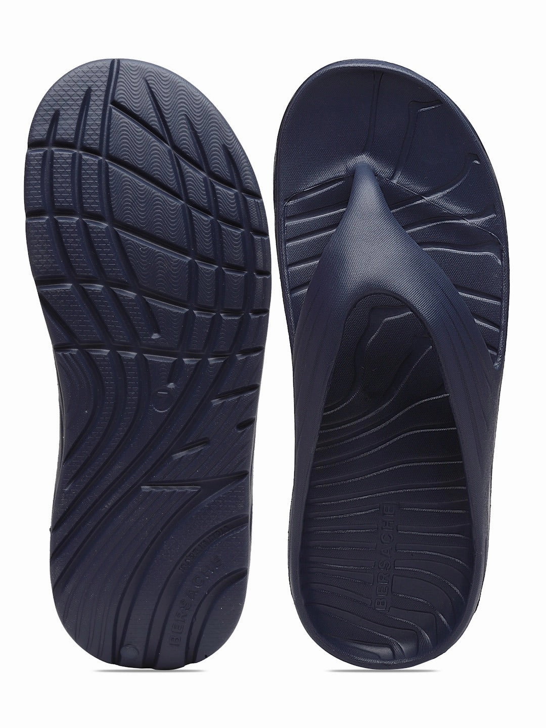 Bersache Extra Soft Classic Casual with  Regular wear with Ultra Soft & Flexibility Technology Clog's for Men's & Boy's (6098-Blue) Brookstone Slippers