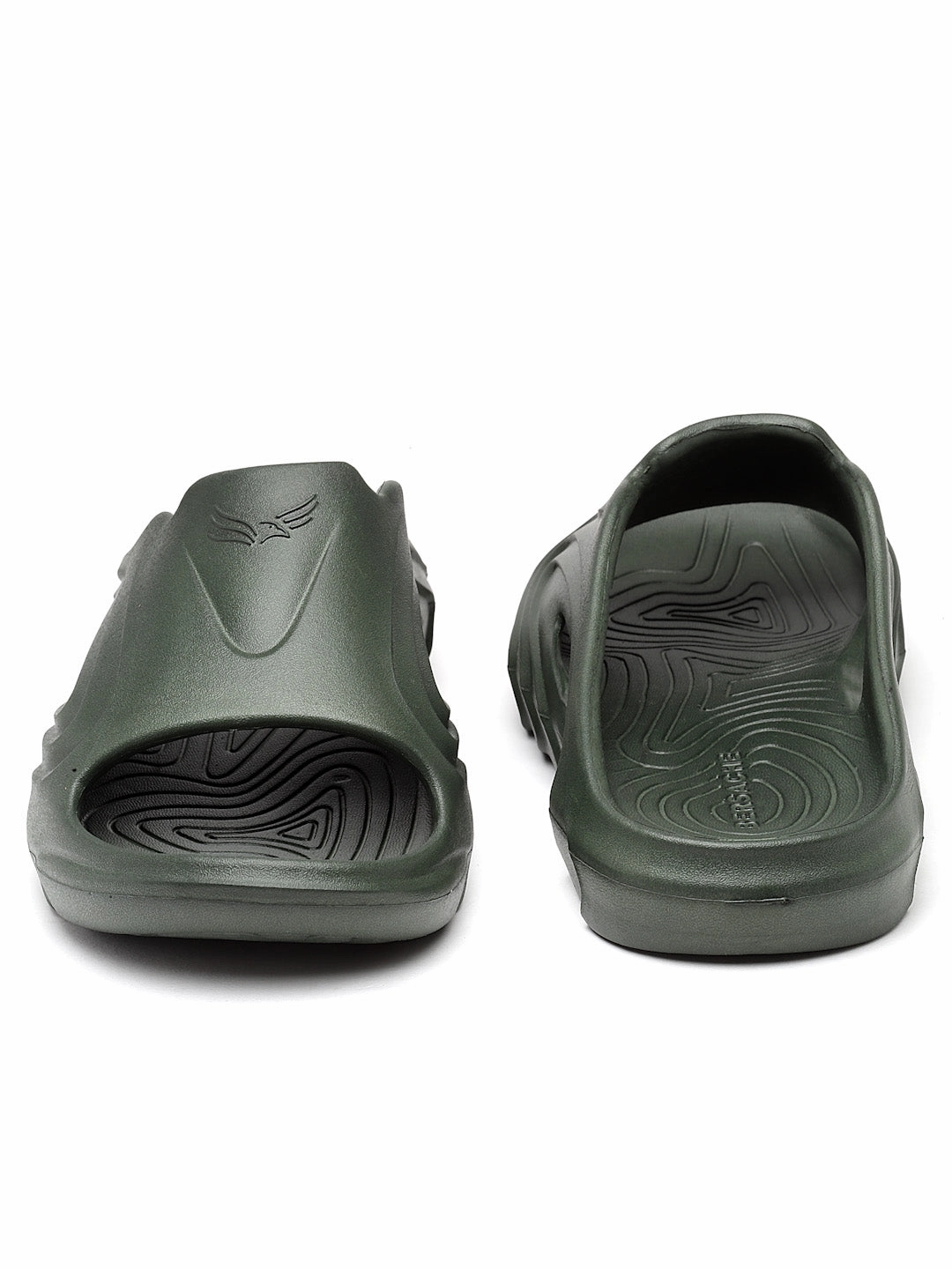 Knit Slippers Easy Bersache Extra Soft Classic Casual with  Regular wear with Ultra Soft & Flexibility Technology Clog's for Men's & Boy's (6116-Green)