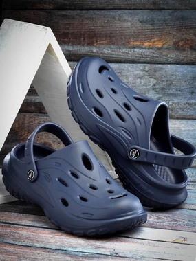 Shower Slippers Near Me Bersache Extra Soft Classic Casual with  Regular wear with Ultra Soft & Flexibility Technology Clog's for Men's & Boy's (6127-Blue)