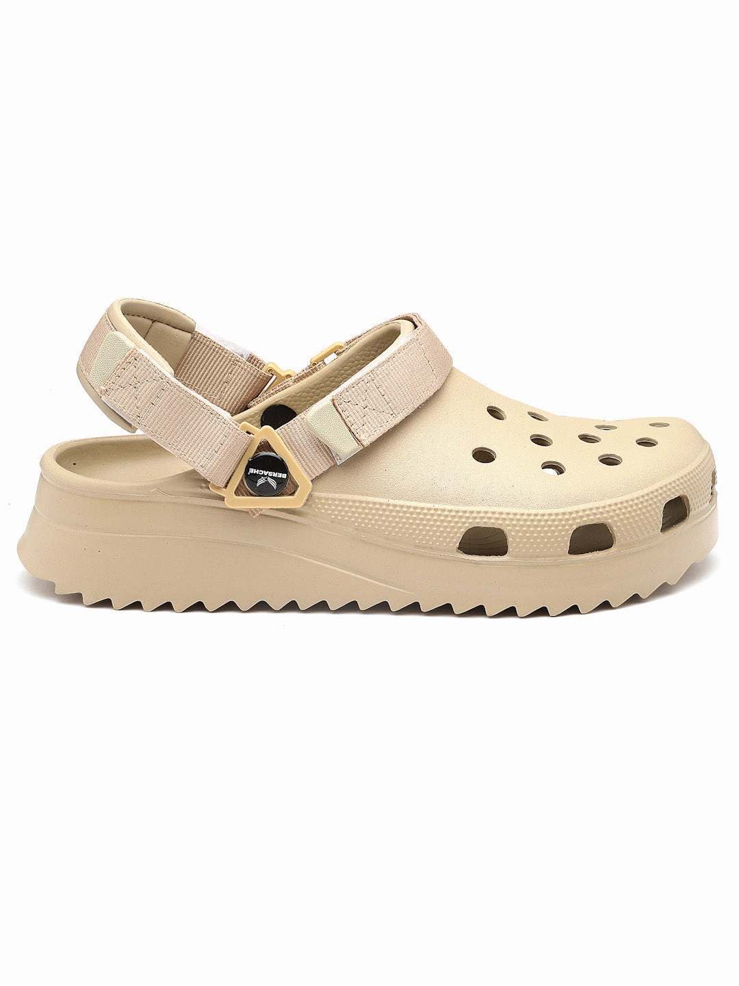 Rilakkuma Slippers Bersache Extra Soft Classic Casual with  Regular wear with Ultra Soft & Flexibility Technology Clog's for Men's & Boy's (6135-Beige)
