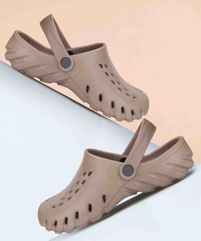 Free Patterns For Knit Slippers Bersache Extra Soft Classic Casual with  Regular wear with Ultra Soft & Flexibility Technology Clogs for Men's & Boy's 6001 Brown