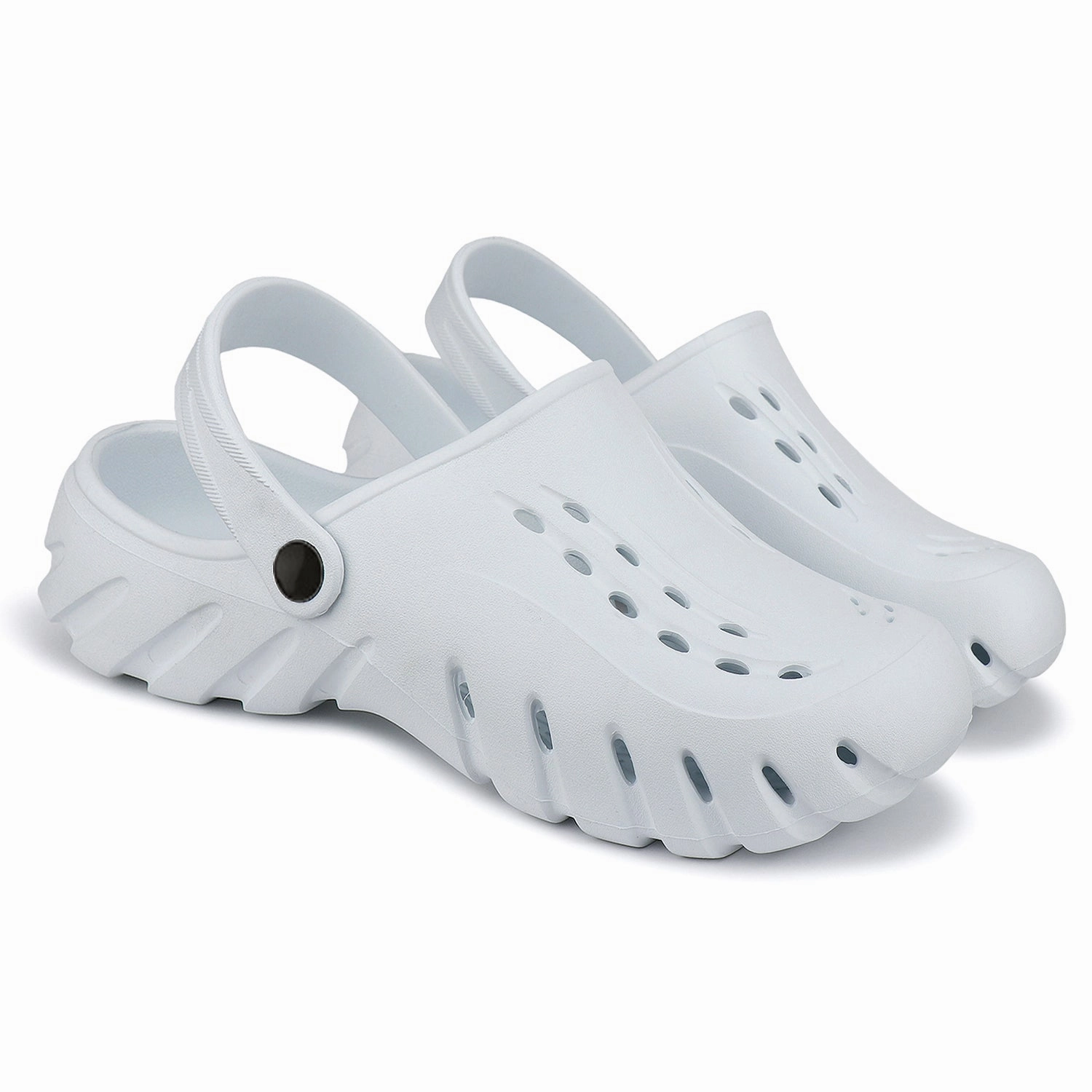 Bersache Extra Soft Classic Casual with  Regular wear with Ultra Soft & Flexibility Technology Clogs for Men's & Boy's 6003 Grey Pdf Slippers